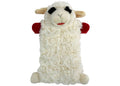 Multipet Lamb Chop Squeaker Mat Plush Dog Toy 9"