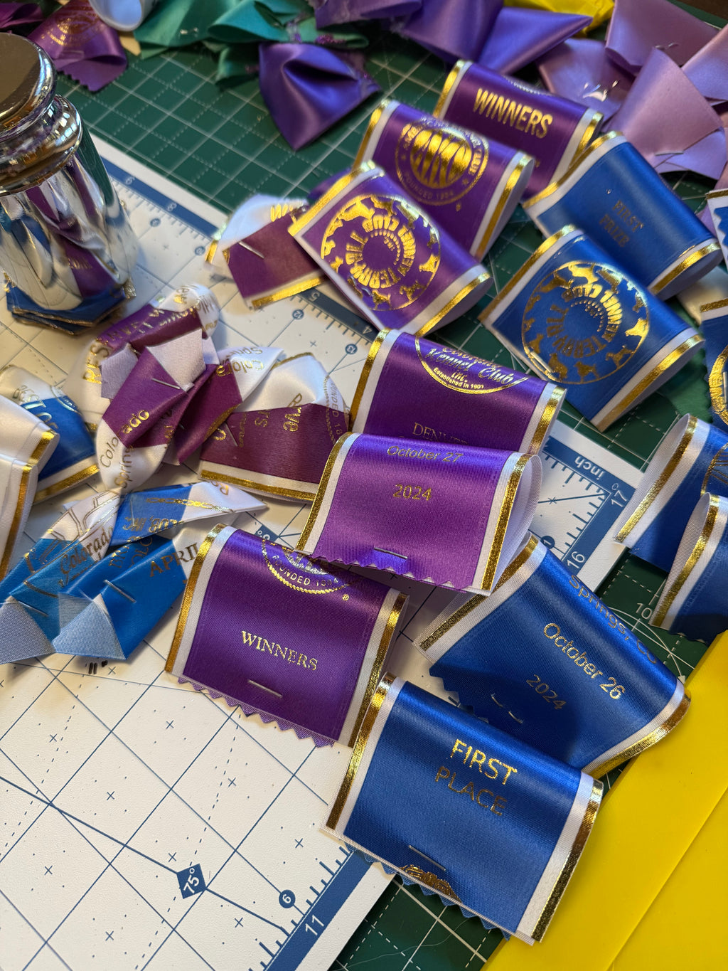 Custom Rosette Deposit- Upcycled (from your own flats)