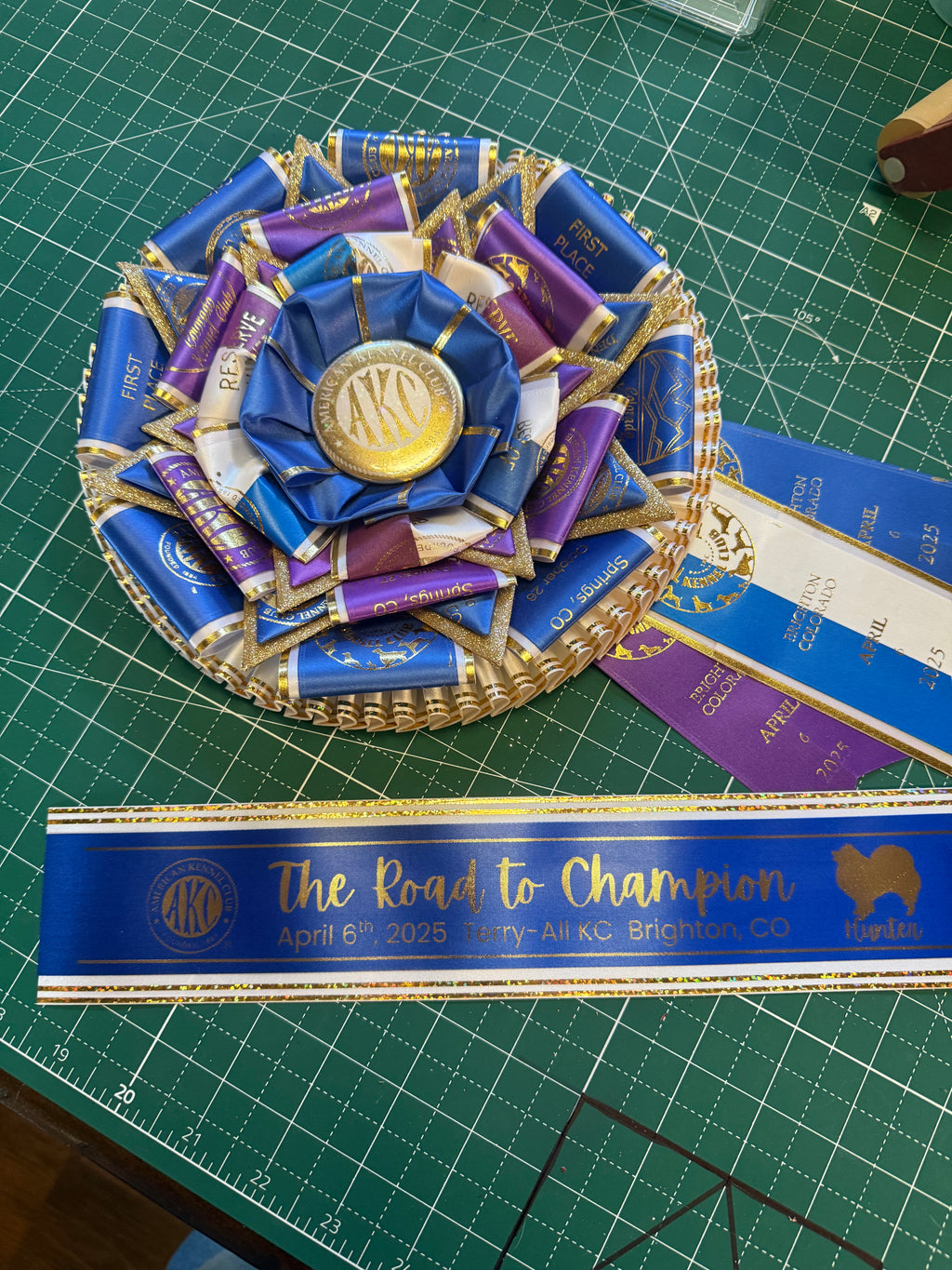 Custom Rosette Deposit- Upcycled (from your own flats)