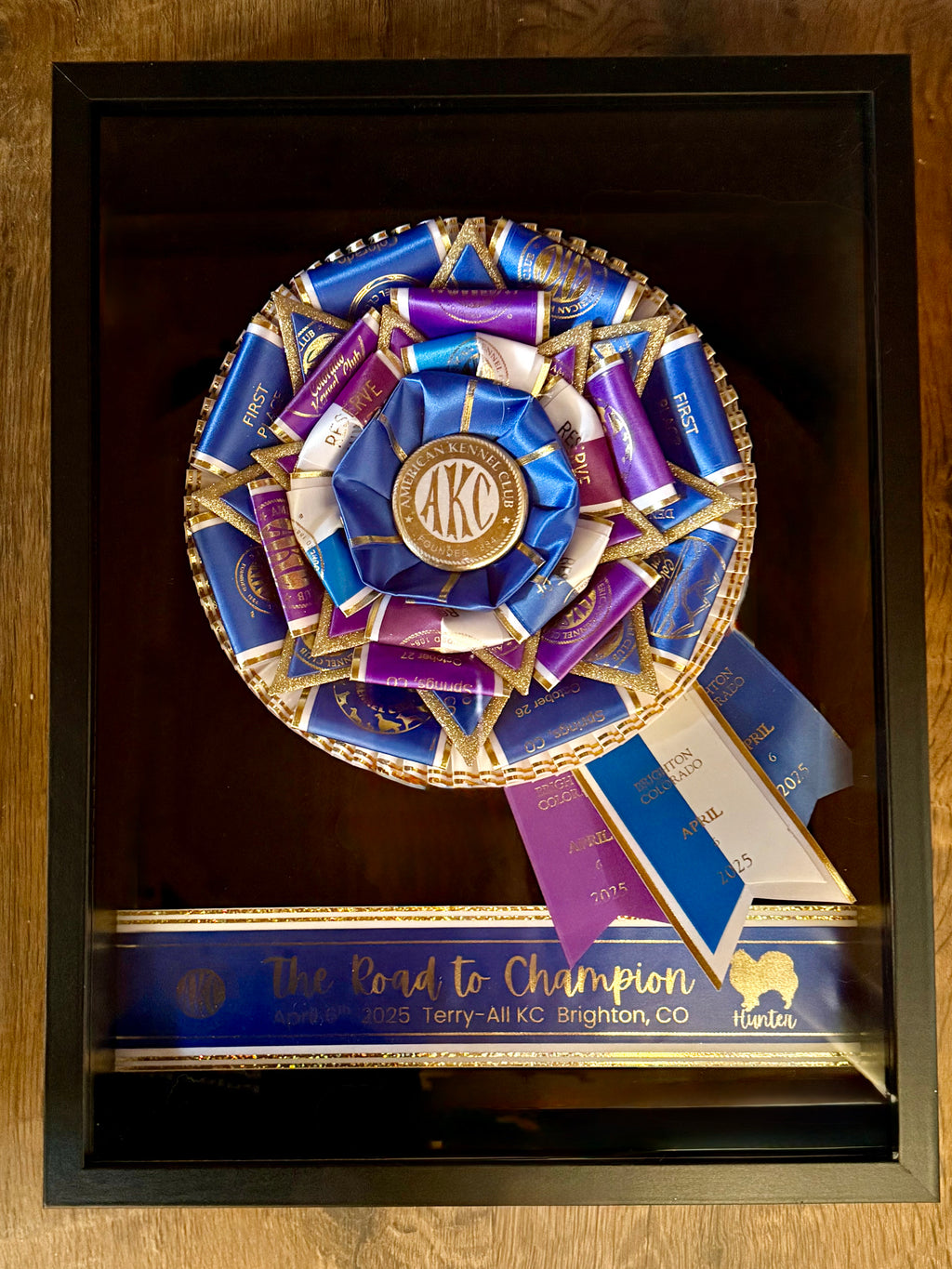Custom Rosette Deposit- Upcycled (from your own flats)