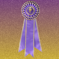 "Bling My Flat" Deluxe 5" Custom Rosette – Celebrate Your Dog Winning!