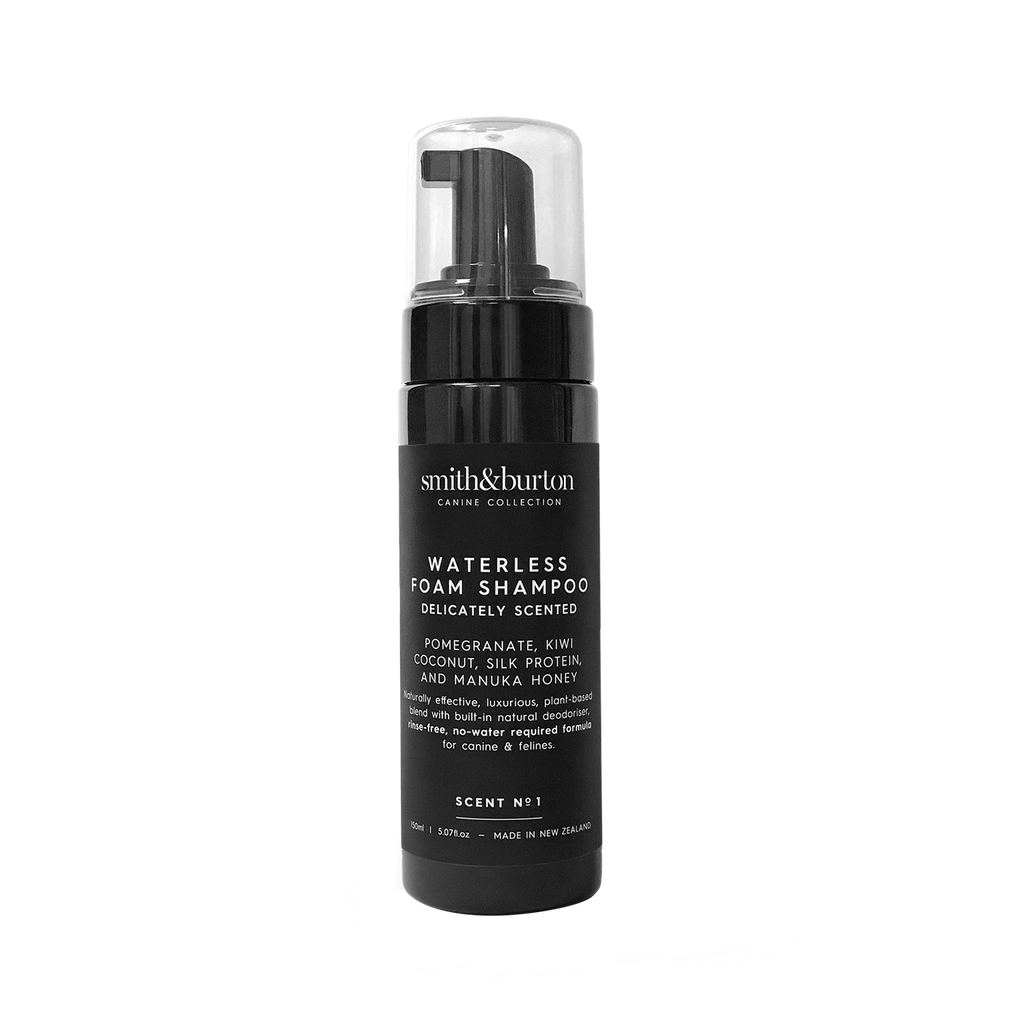 Waterless Foam Shampoo- Delicately Scented or Hypoallergenic